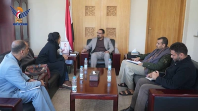 السفير المتوكل يلتقي مديرة منظمة "هاندي كامب" بمناسبة انتهاء فترة عملها باليمن