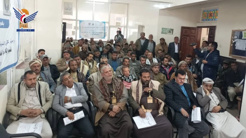 فرع النقل والحدائق بالأمانة يحيي ذكرى رجب وسنوية شهيد القرآن