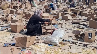 استشهاد ثلاثة وجرح اخرين من منتظري المساعدات وسط وجنوب قطاع غزة