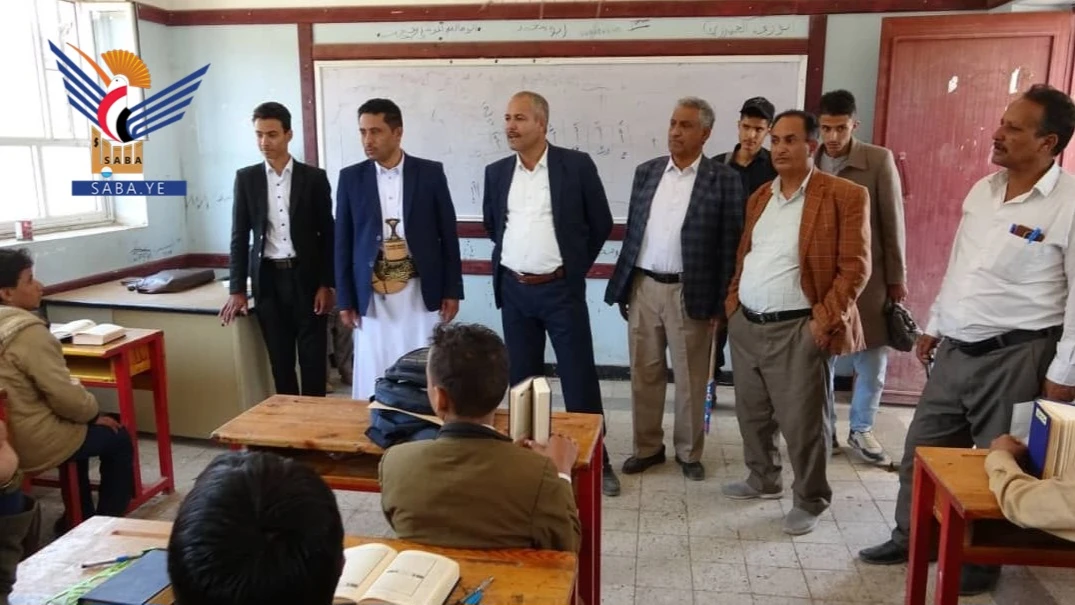 تدشين الاختبارات التكميلية لطلاب الشهادة الأساسية في ذمار