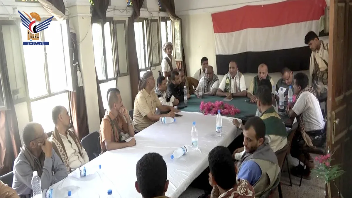 لقاء بمديريات المربع الجنوبي بالحديدة للتحشيد للمولد ورفع الجهوزية لمواجهة العدو