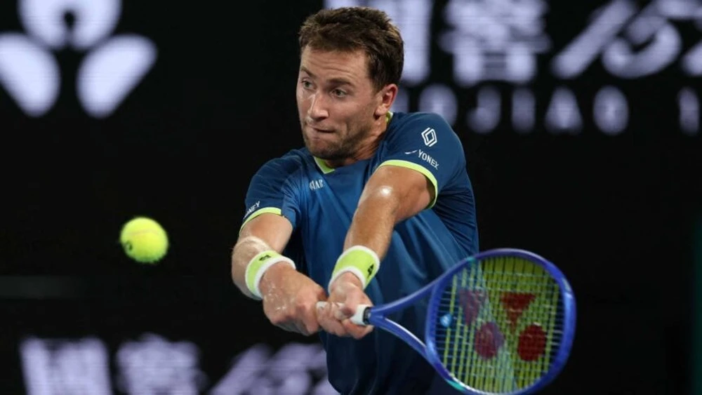 النرويجي كاسبر يتأهل للدور الثالث في بطولة ديلراي المفتوحة للتنس