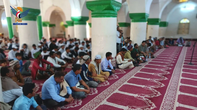 ندوة ثقافية في مديرية الزيدية بالحديدة بذكرى جمعة رجب