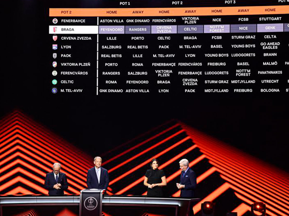 قرعة الدوري الأوروبي تسفر عن مواجهات قوية قرعة الدوري الأوروبي تسفر عن مواجهات قوية