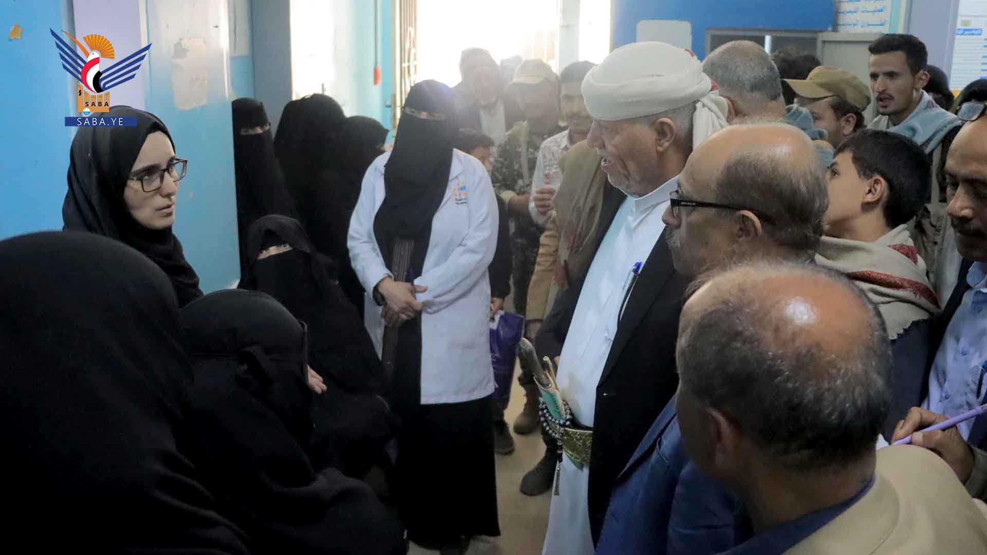 تدشين مخيم طبي مجاني لأمراض النساء والتوليد بمستشفى الثورة في إب