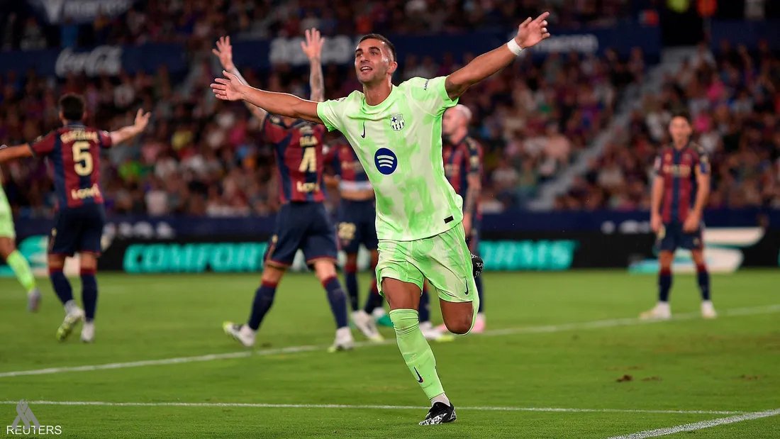 بريمونتادا مثيرة.. برشلونة يخطف فوزاً قاتلاً من ليفانتي في الليجا​