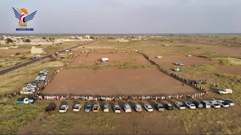 أبناء مديرية الزيدية بالحديدة يؤكدون جهوزيتهم لمواجهة أي تهديدات أبناء مديرية الزيدية بالحديدة يؤكدون جهوزيتهم لمواجهة أي تهديدات