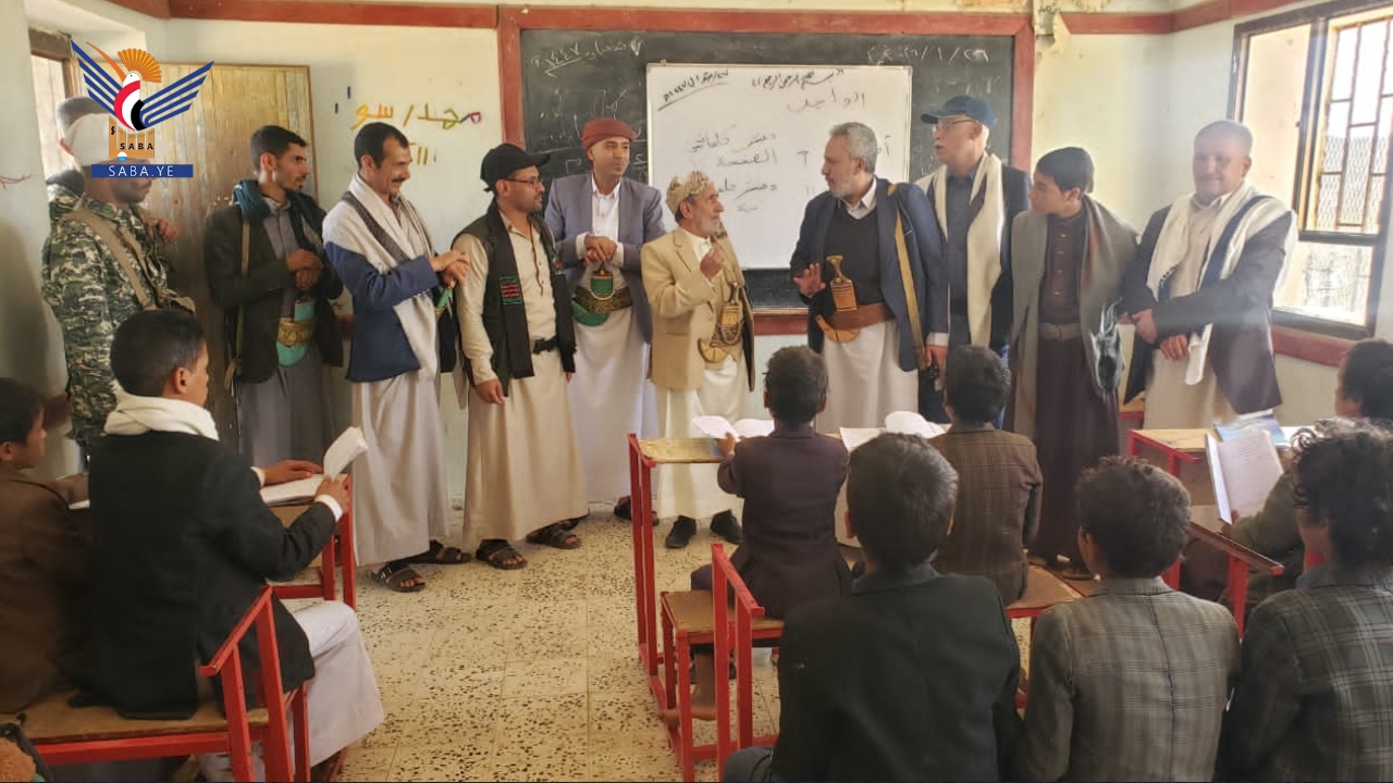 نائب رئيس هيئة مكافحة الفساد يتفقد عددًا من الدورات الصيفية بعمران