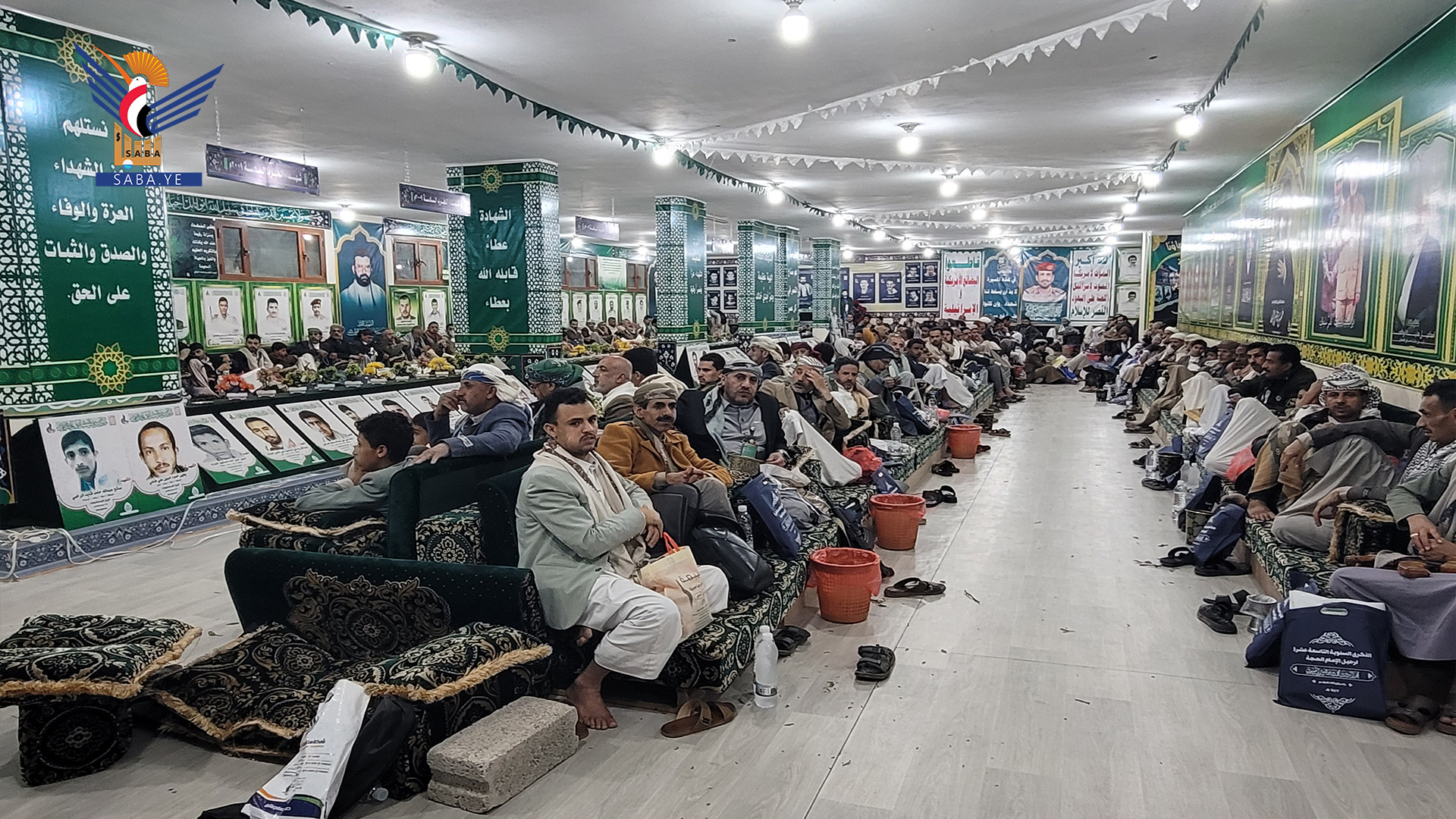 حجة تحيي الذكرى السنوية الـ19 للعالم الرباني مجد الدين المؤيدي