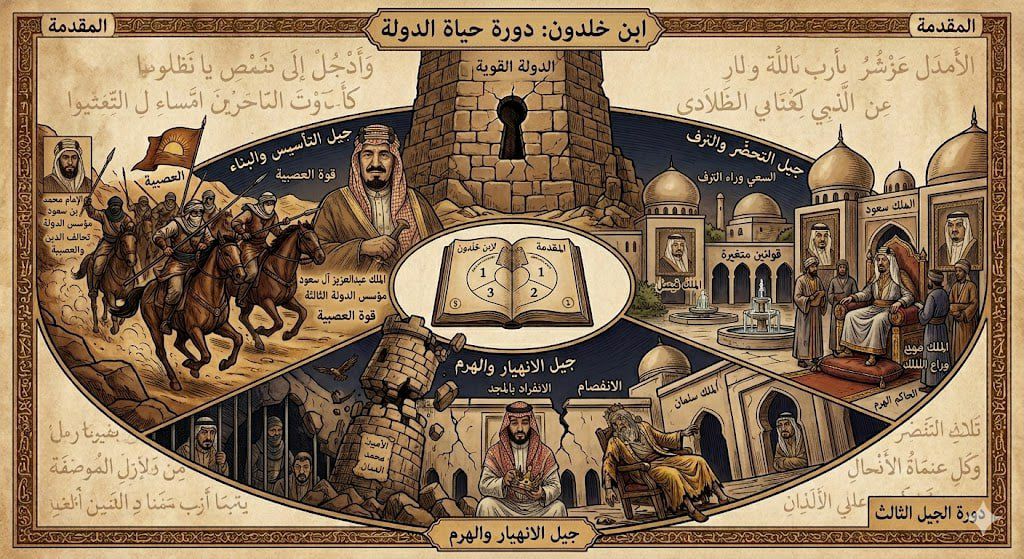 ابن خلدون والدولة السعودية