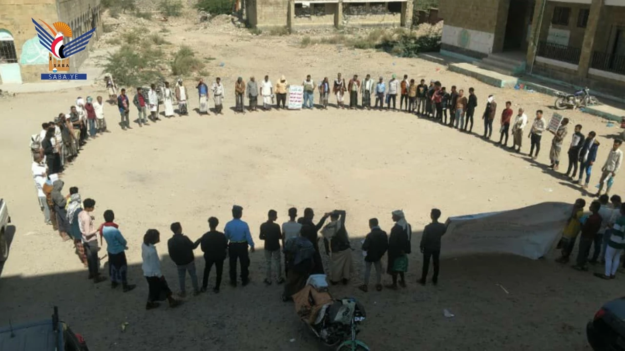 وقفات بمديرية القبيطة في لحج وفاءً للشهداء وتأكيد الجهوزية  