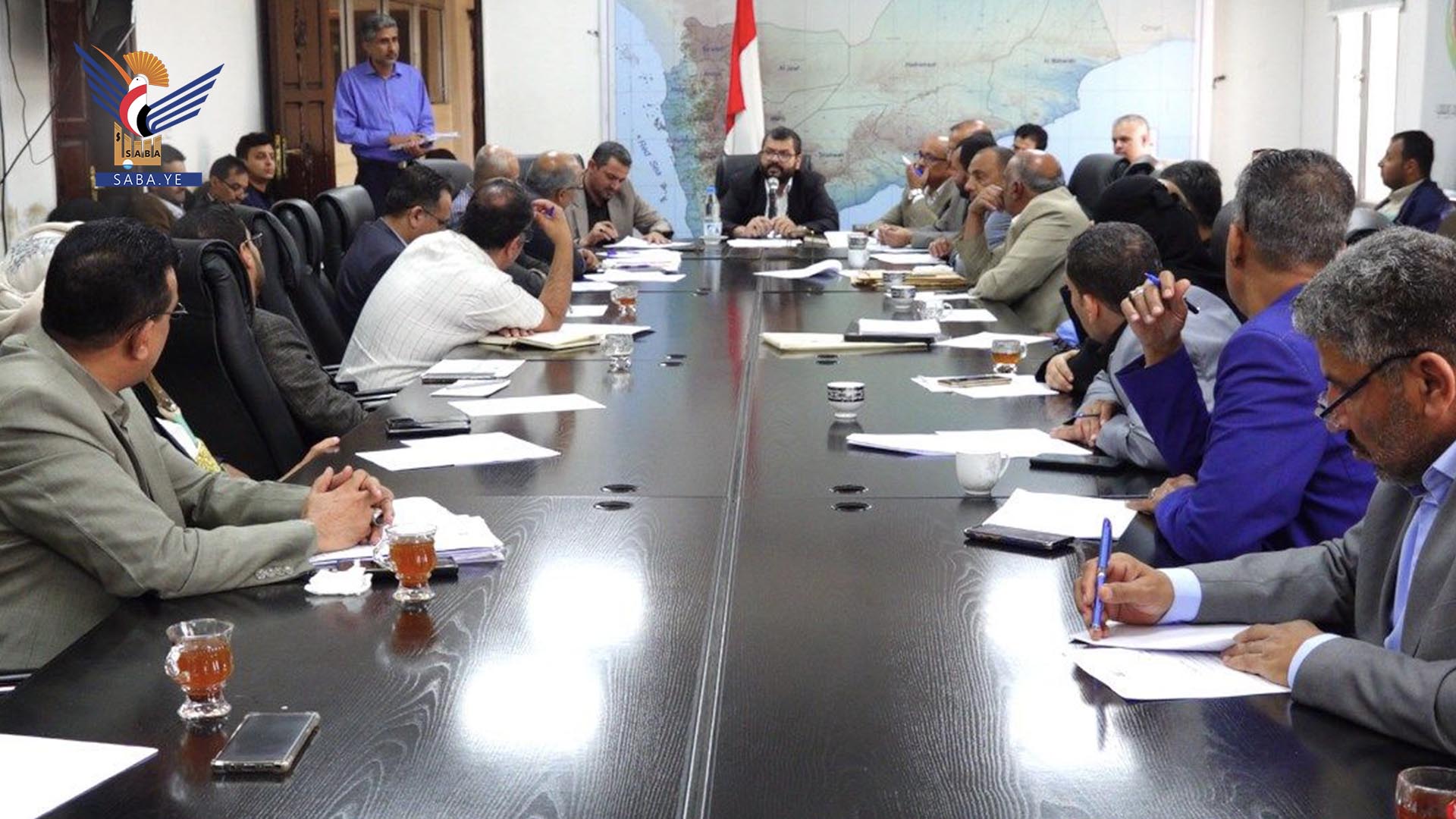 اجتماع برئاسة وزير الصحة يناقش الجوانب المتصلة بتنفيذ خطط الوزارة