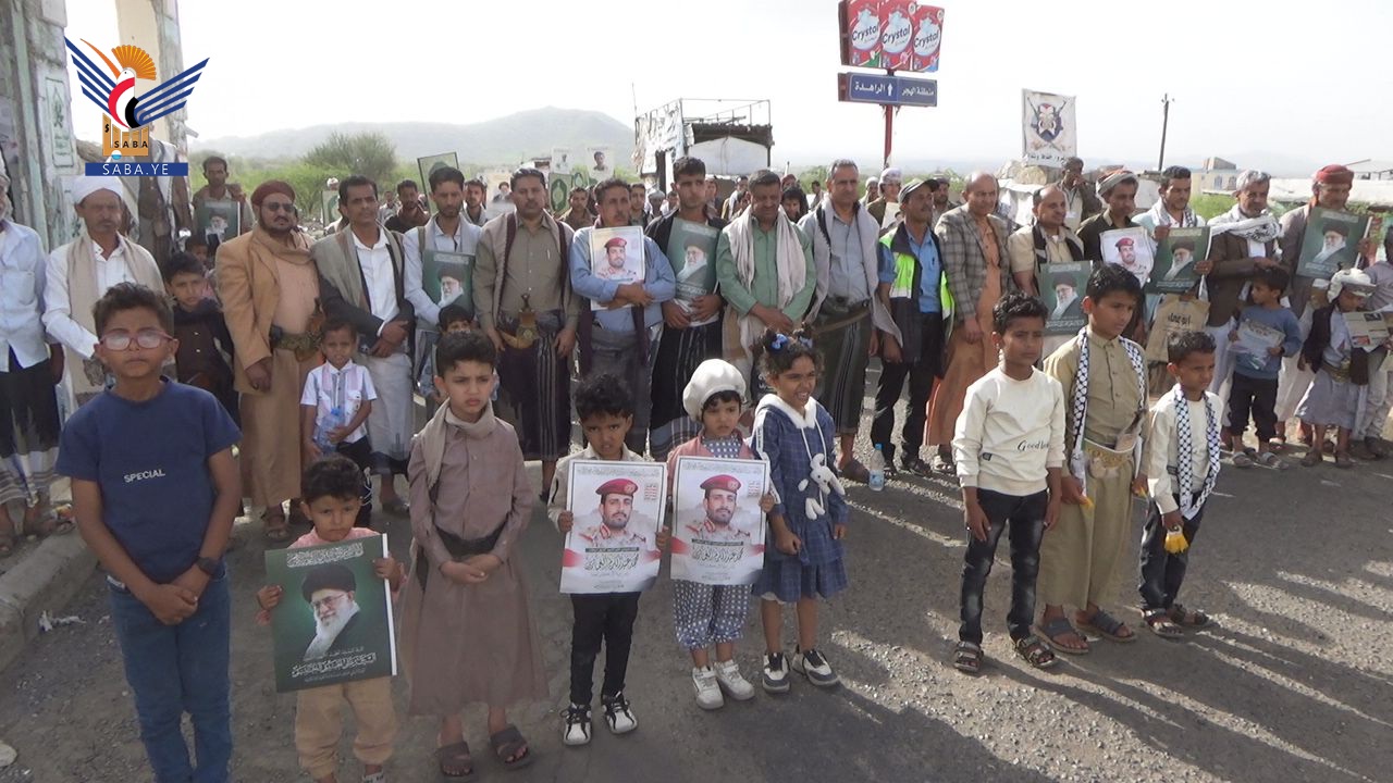 لحج.. ثلاث مسيرات حاشدة في القبيطة تأكيداً على وحدة الساحات في مواجهة الأعداء