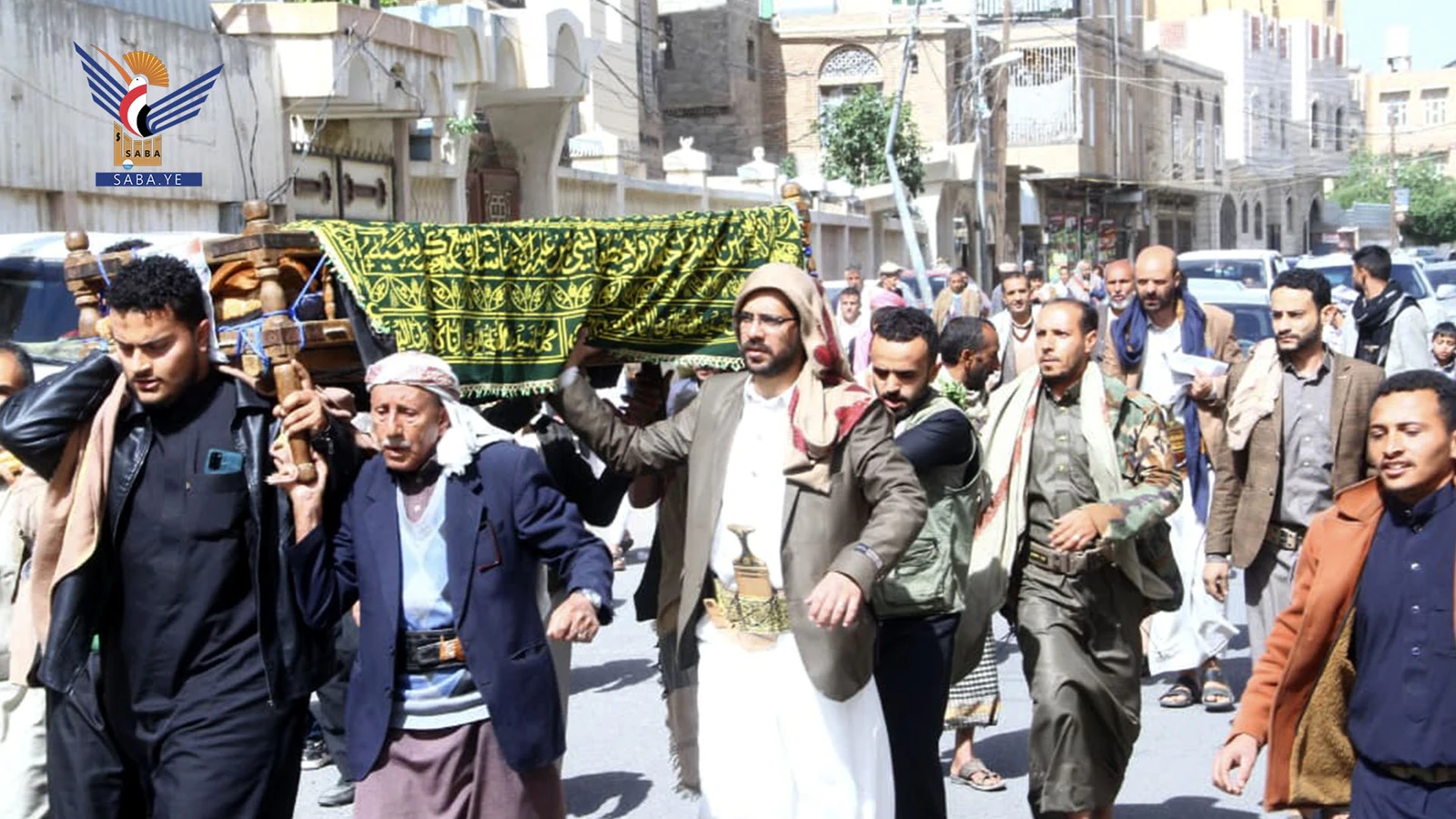 تشييع جثمان العميد أحمد الهادي بصنعاء