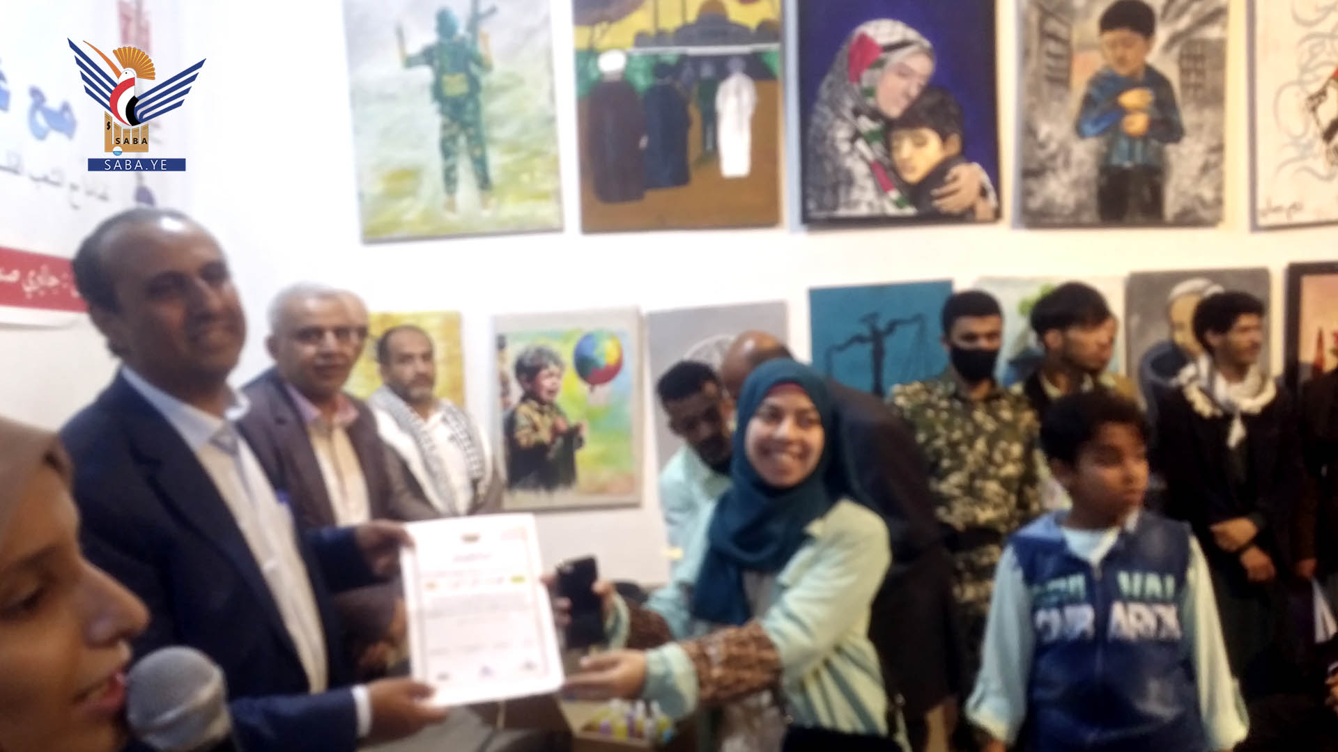 وزارة الثقافة والسياحة تختتم المعرض التشكيلي "مع غزة أعيادنا انتصارات"