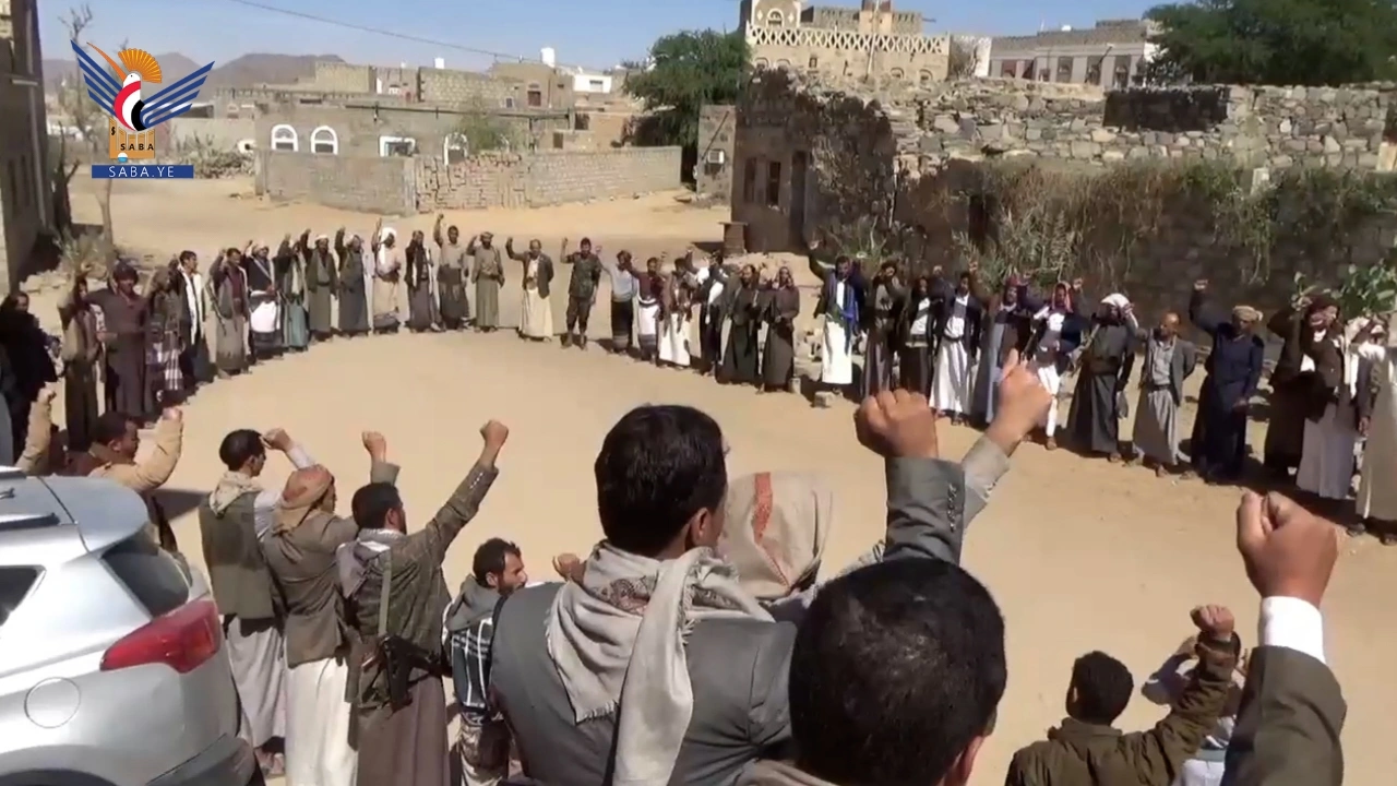 وقفات في مأرب وفاءً لشهيد القرآن واستمرارًا في التعبئة