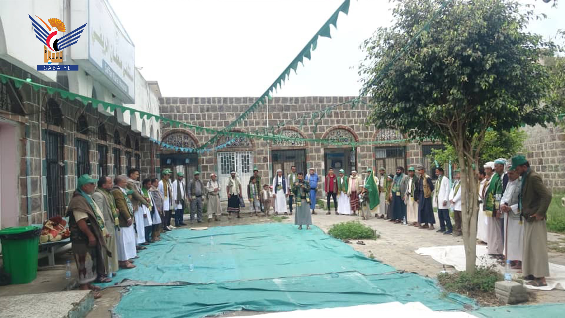 فعالية في مديرية صعفان احتفاء بذكرى المولد النبوي الشريف