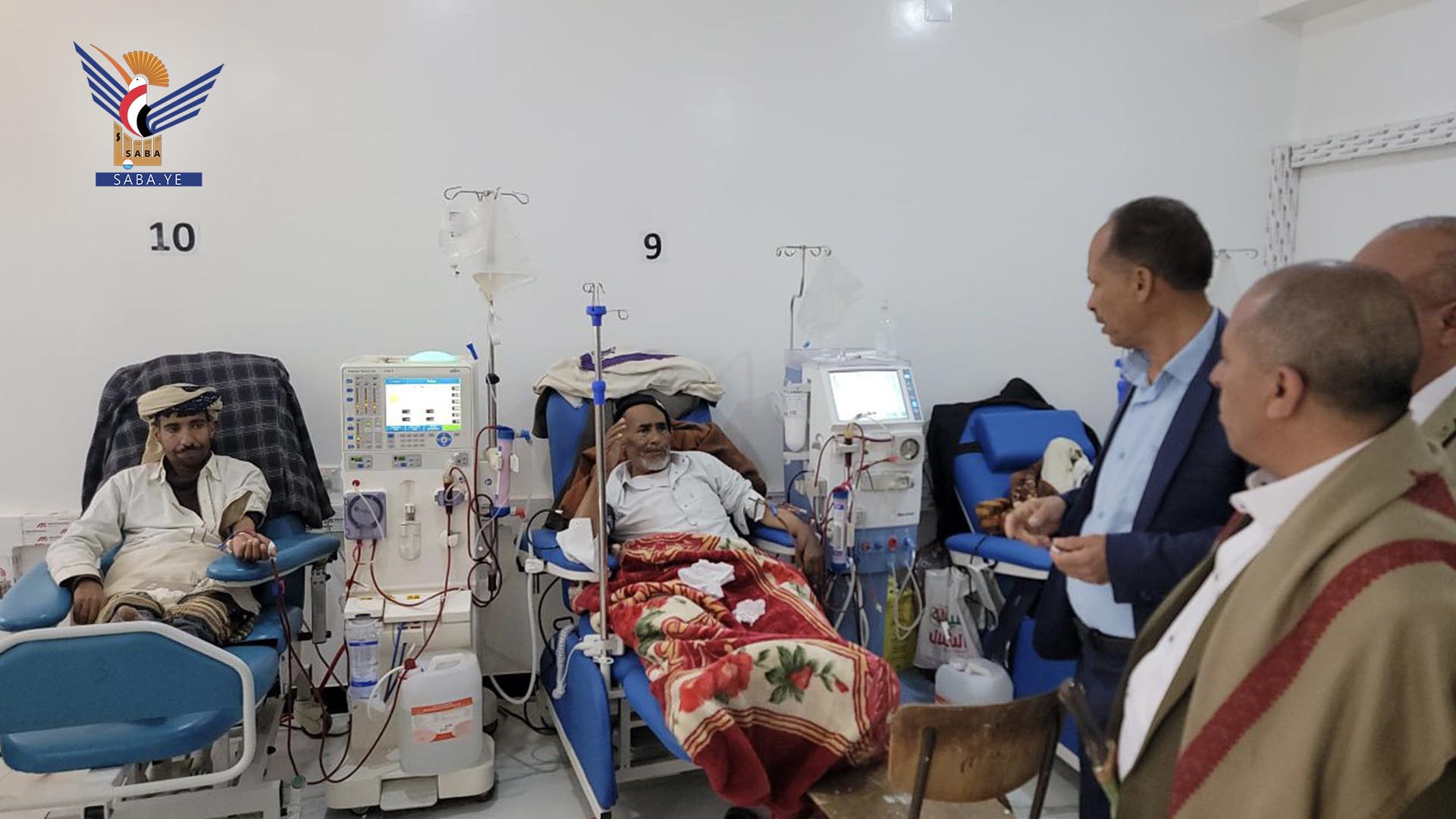 تفقد سير العمل بمستشفى الشهيد المغني بمديرية السدة في إب