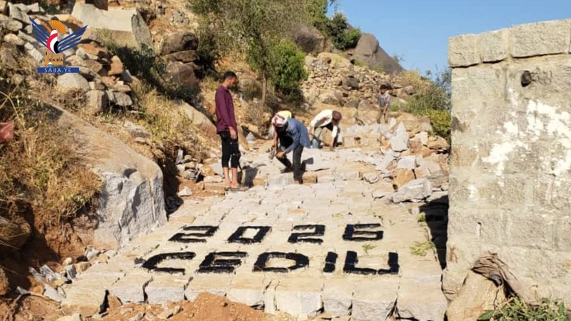 مبادرة مجتمعية لشق ورصف طريق المقرانة بمديرية حفاش بالمحويت