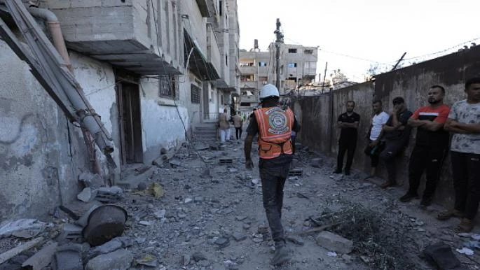 الدفاع المدني في غزة ينفذ 24 مهمة خلال 24 ساعة