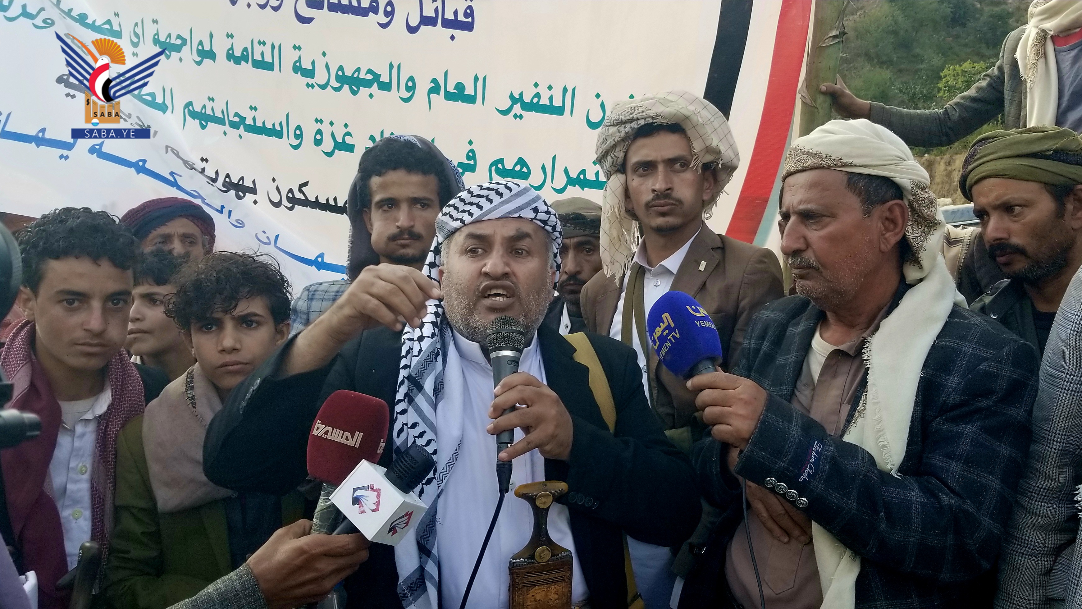 قبائل بني العوام في حجة تؤكد الجاهزية لمواجهة أعداء الأمة