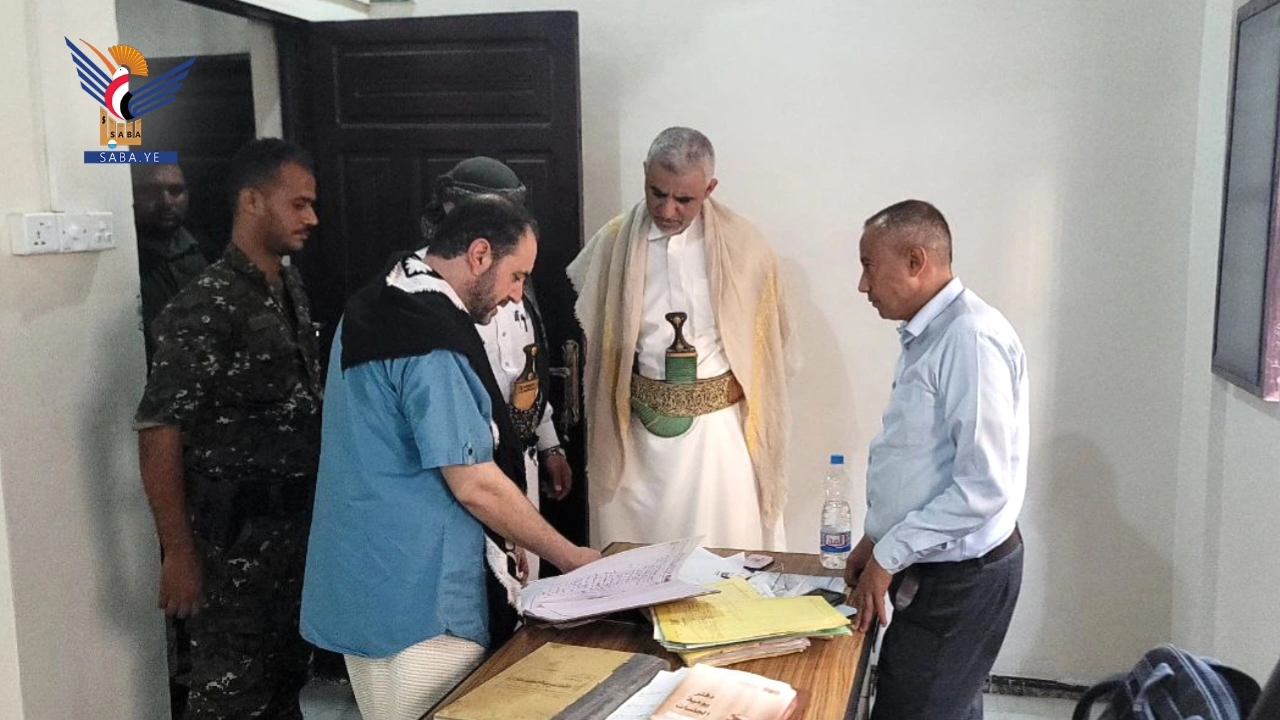  رئيس هيئة التفتيش القضائي في مهمة تقييم وتقويم أداء القضاء بالحديدة