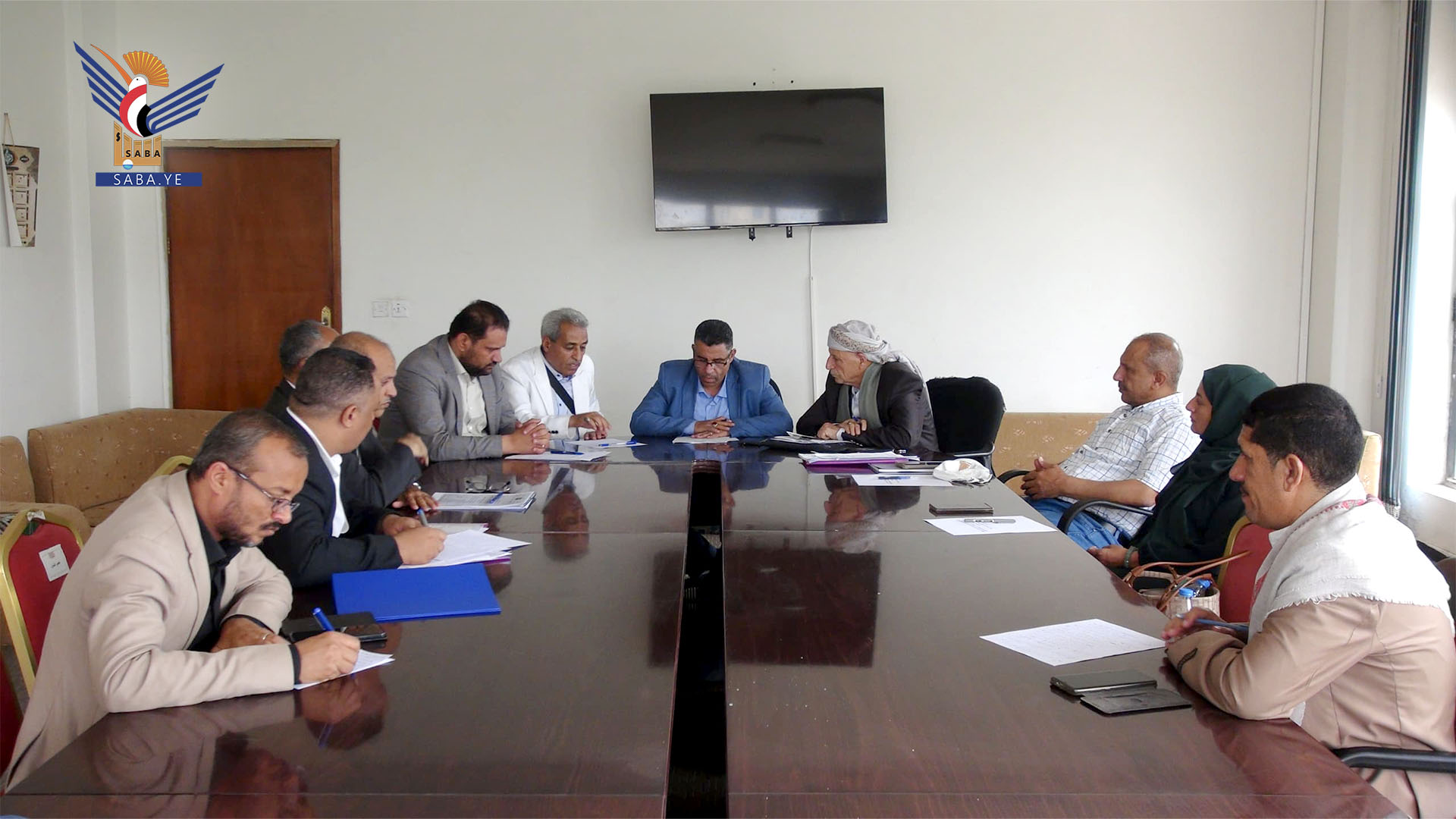 اجتماع لمجلس إدارة هيئة كهرباء الريف برئاسة نائب وزير الكهرباء والطاقة والمياه