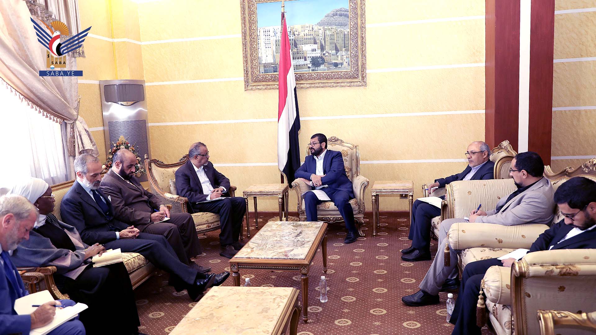 وزير الصحة يلتقي مدير عام منظمة الصحة العالمية