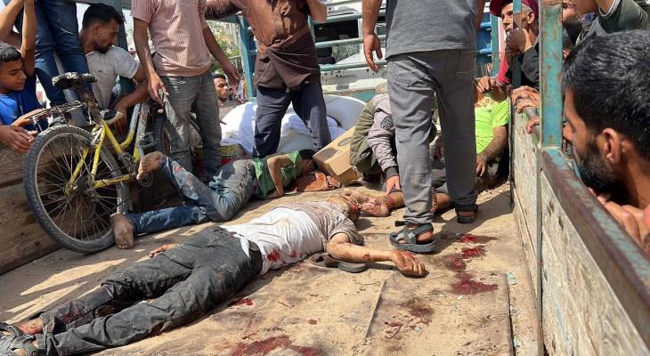  الصحة بغزة :استشهاد 21 فلسطينيا منهم 15إختناقا جراء اطلاق الغازات على المجوعين