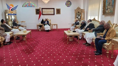 رئيس مجلس النواب يلتقي القائم بأعمال رئيس الوزراء