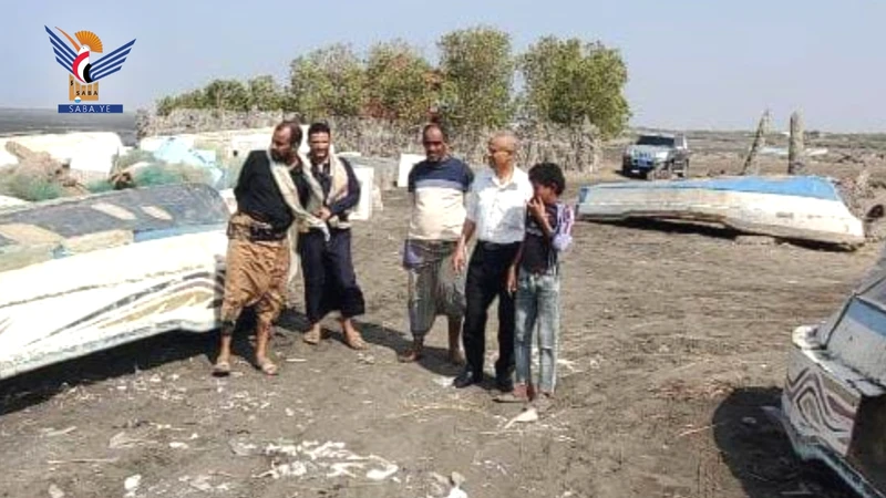 وكيل قطاع الثروة السمكية يتفقد مراكز الإنزال في مديرية الدريهمي بالحديدة