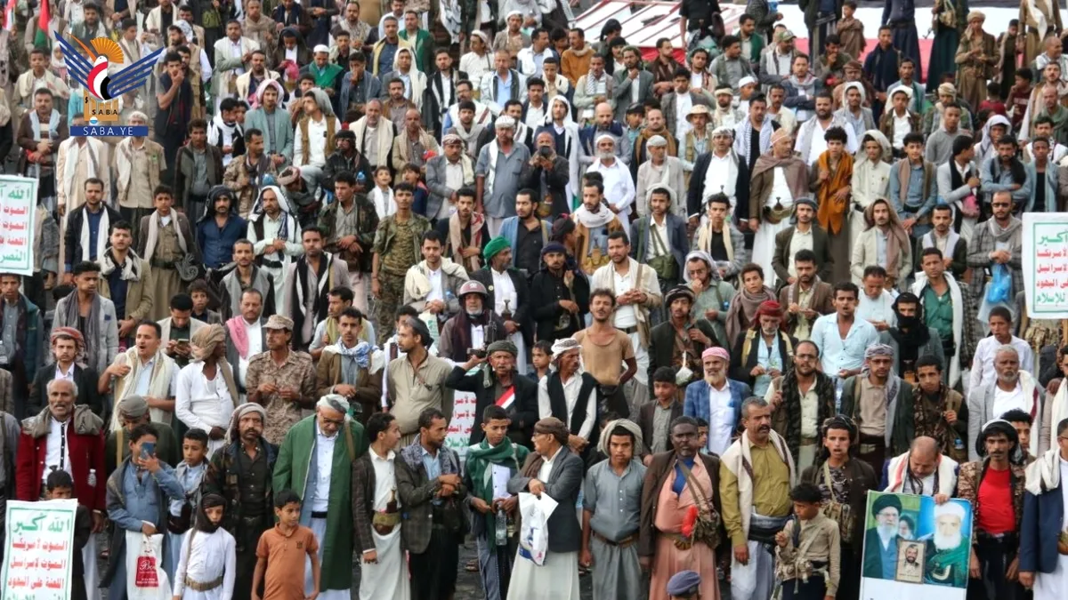 تعز.. 89 مسيرة حاشدة إسناداً للقوات المسلحة وتنديداً بحملات التضليل وتأكيداً على حماية المقدسات