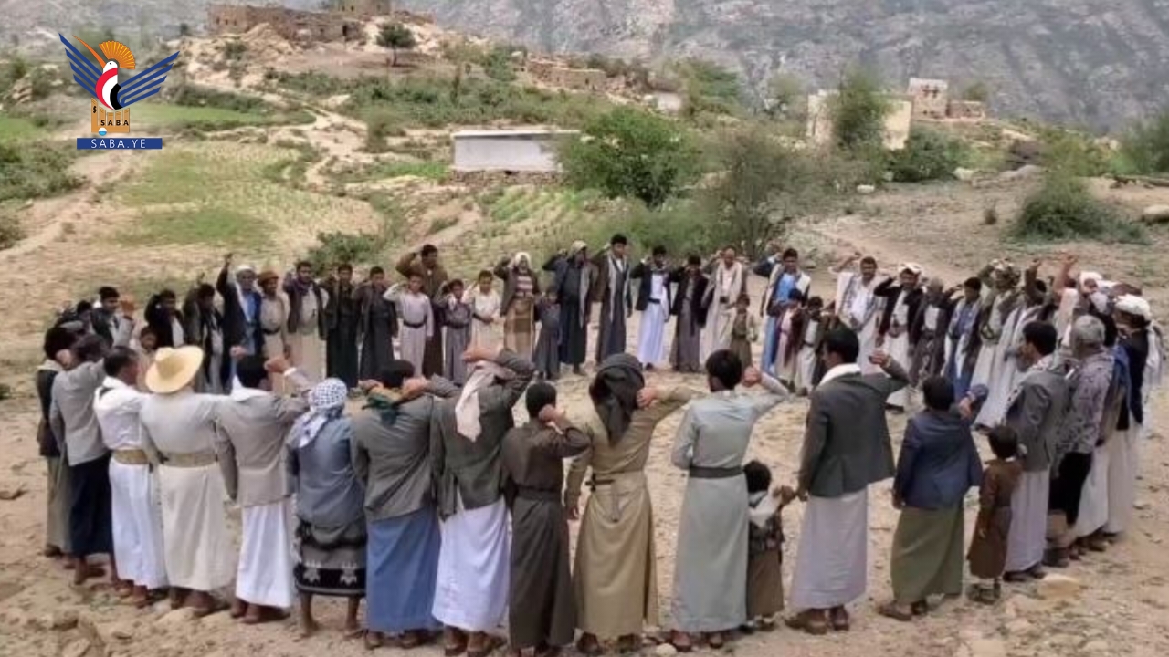 وقفات شعبية بصعدة تأكيدًا على الثبات والجهوزية للمواجهة