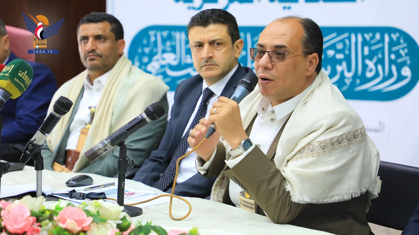 مؤتمر صحفي بوزارة التربية والتعليم والبحث العلمي بذكرى يوم الصمود الوطني