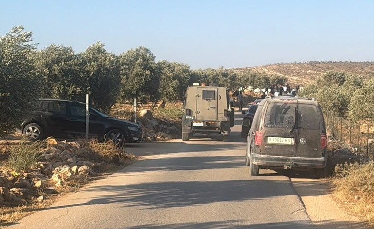 الهلال الأحمر الفلسطيني: إصابة مواطن واعتقاله إثر هجوم للعدو الإسرائيلي والمستوطنين على بيت فوريك