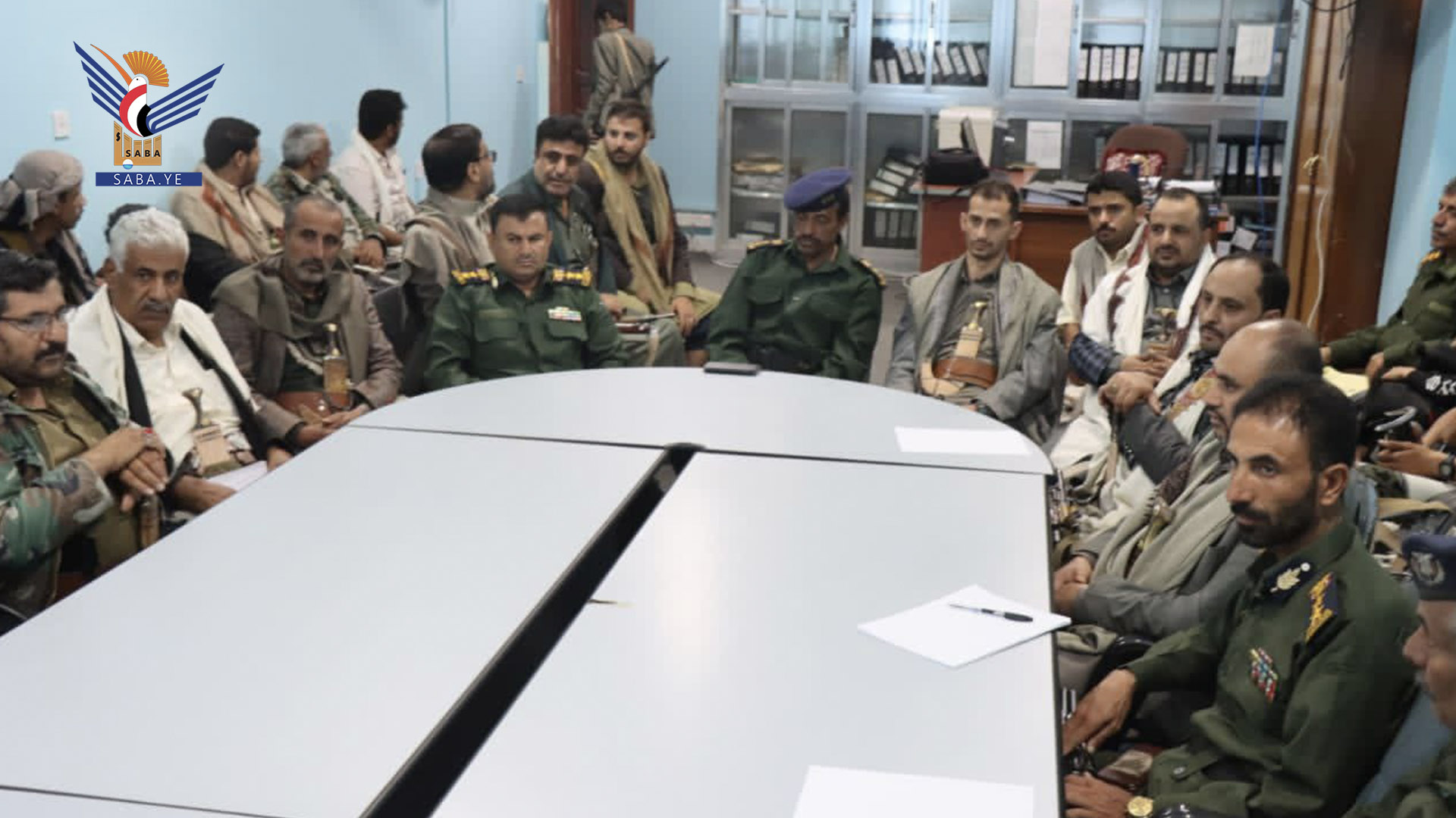 البيضاء .. مناقشة جهود التحشيد والتعبئة لمواجهة تصعيد العدوان الأمريكي