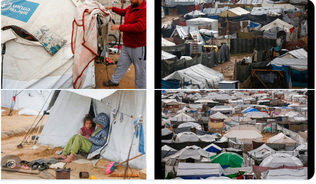 "أونروا”: مئات آلاف النازحين معرضين لظروف خطيرة ولا يوجد مكان آمن في غزة