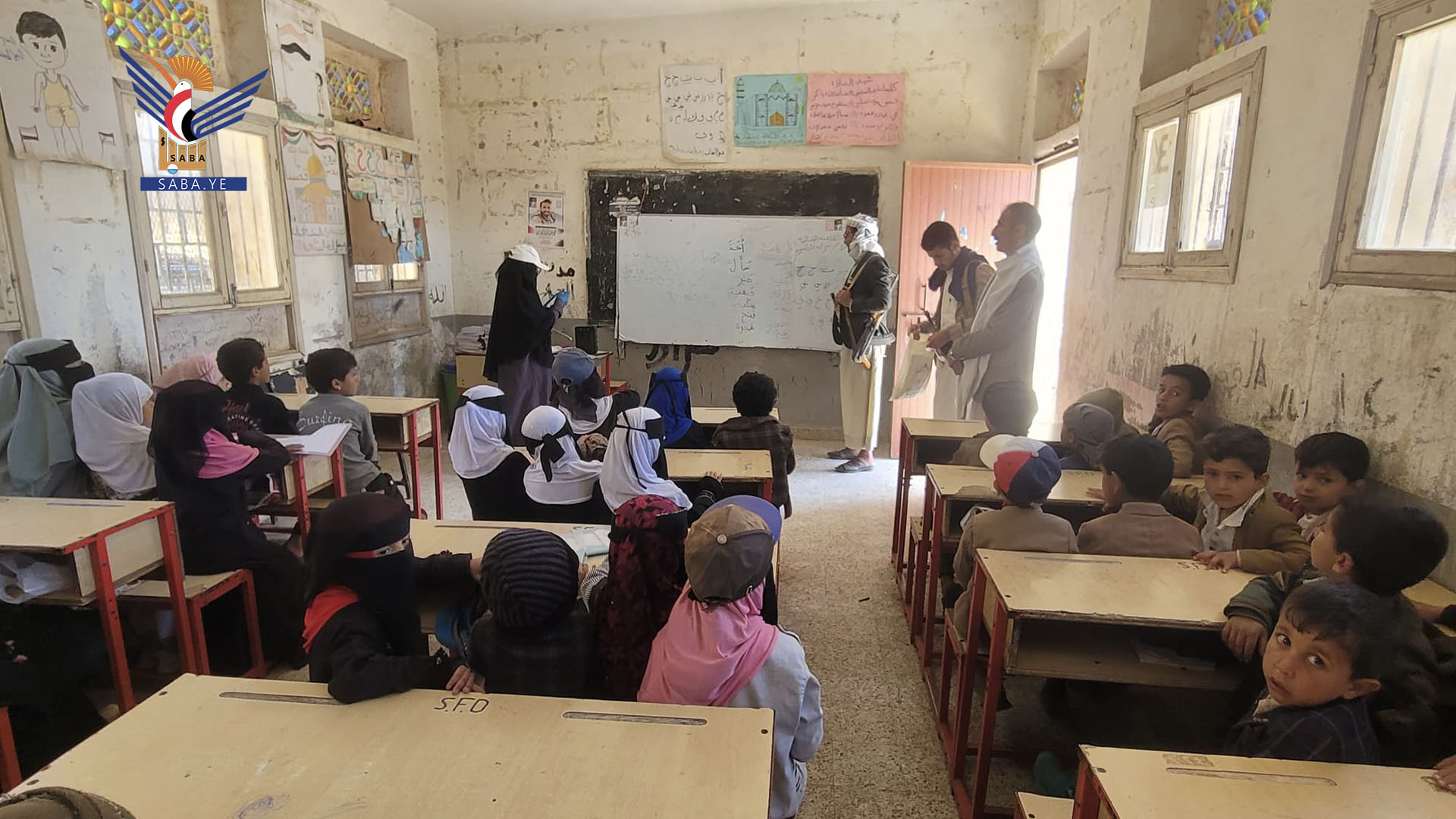 تفقد الدورات الصيفية في مديريتي الجبين ومزهر بريمة