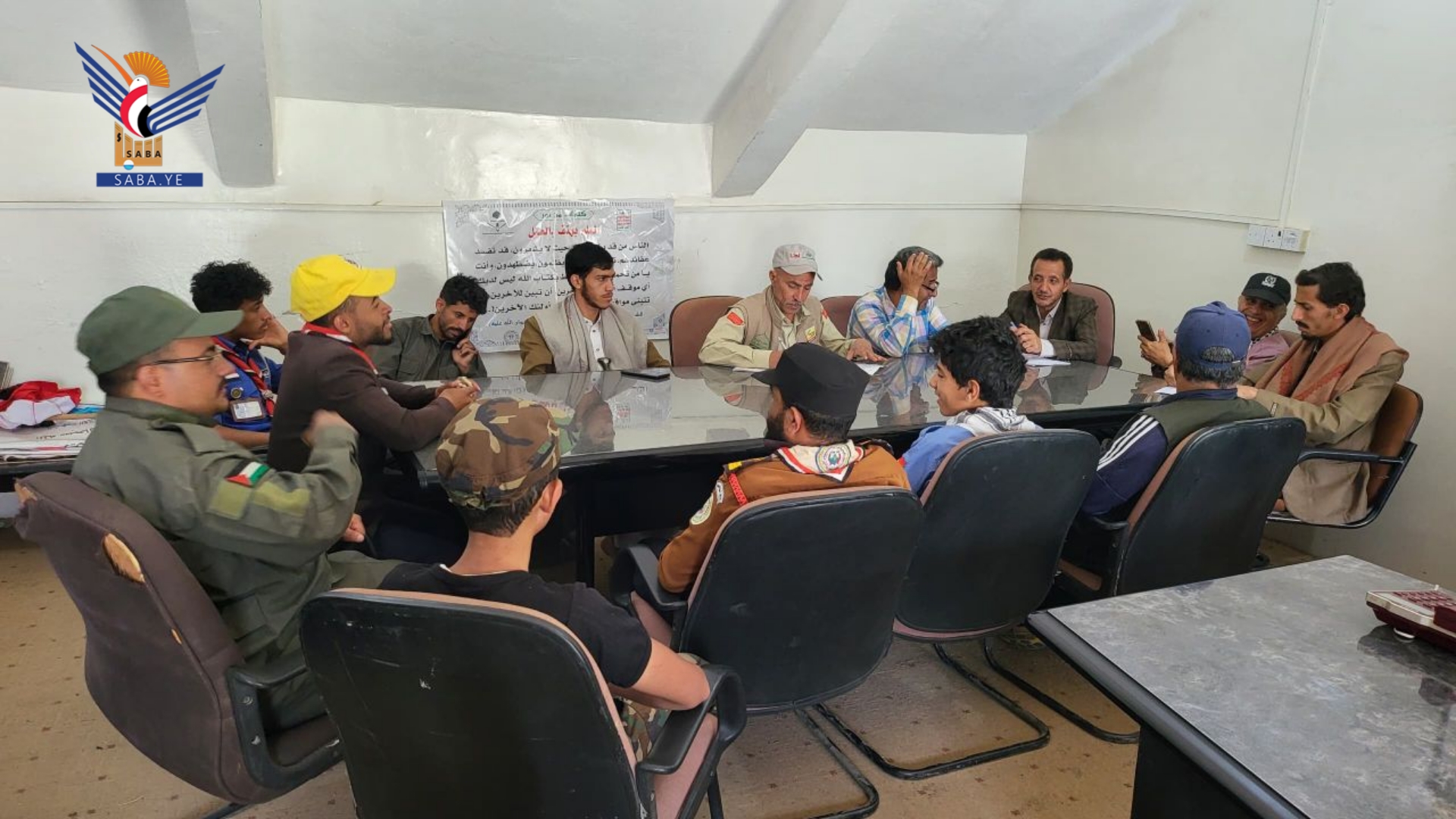  مناقشة سير الأنشطة الكشفية الصيفية في أمانة العاصمة