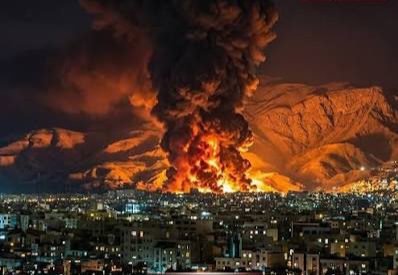 إصابة 7 أشخاص في هجوم للعدو الأمريكي على حي سكني في بندر عباس