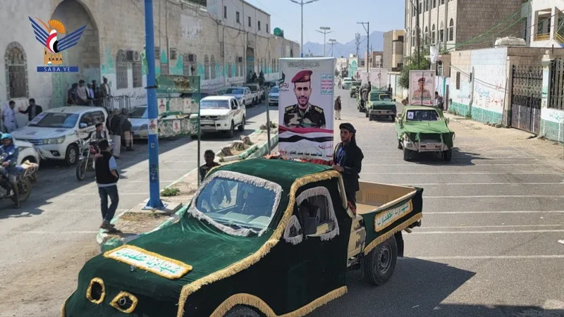 تشييع جثامين أربعة من شهداء الوطن في حجة