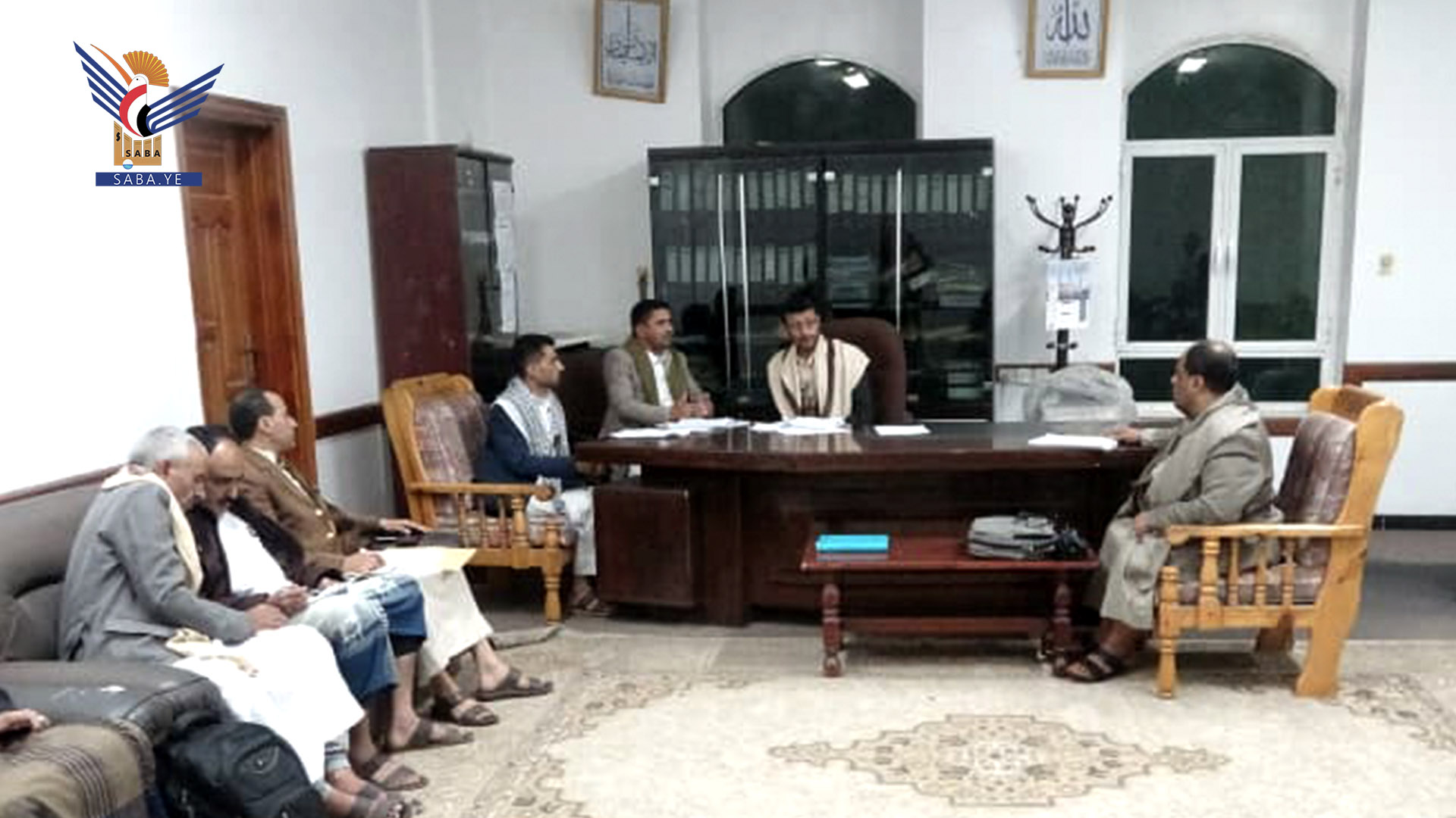 مناقشة أوضاع السجناء في محافظة إب مناقشة أوضاع السجناء في محافظة إب