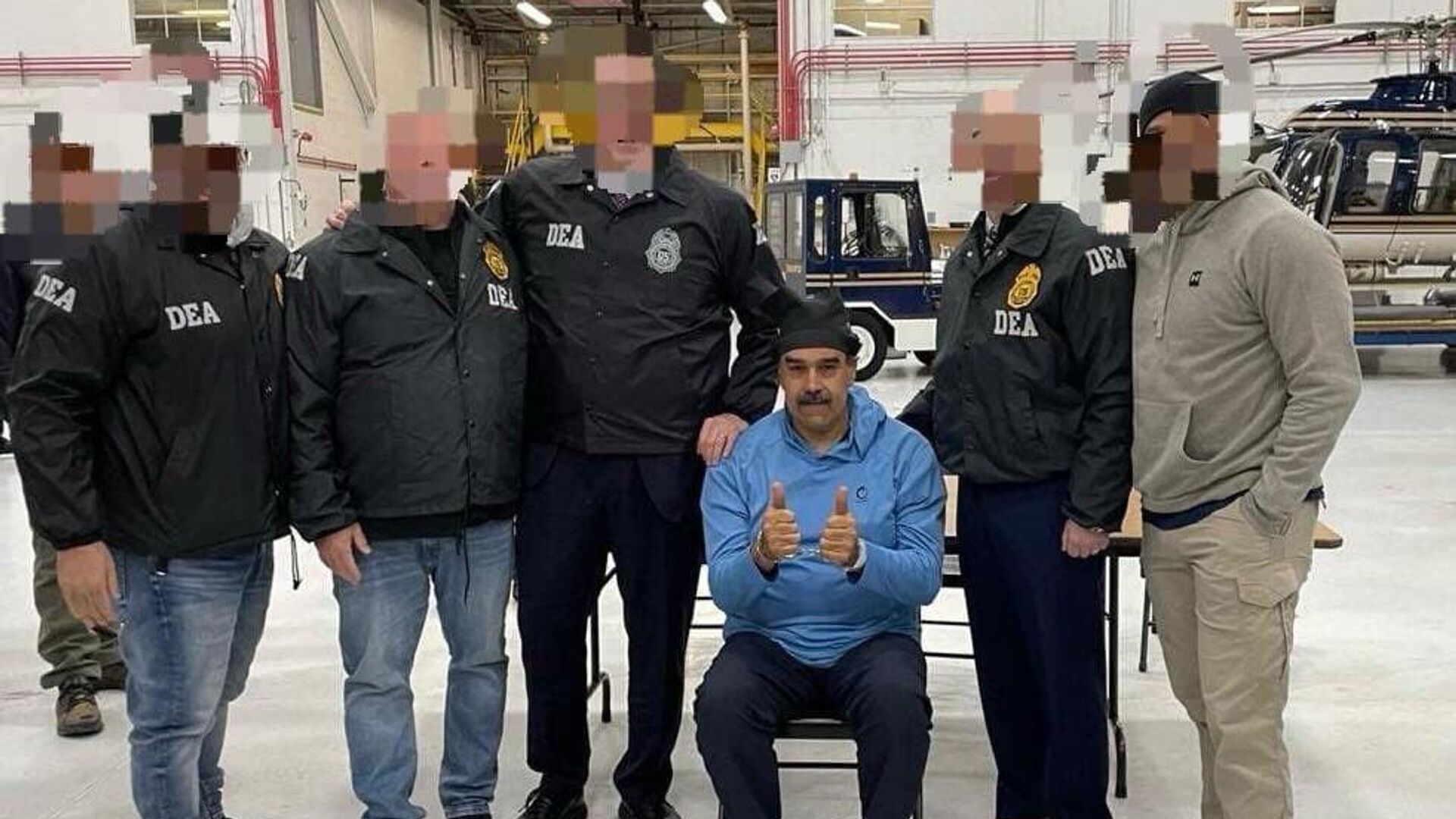 أول تصريح لمادورو بعد وصوله إلى مقر الاحتجاز في إدارة مكافحة المخدرات الأمريكية
