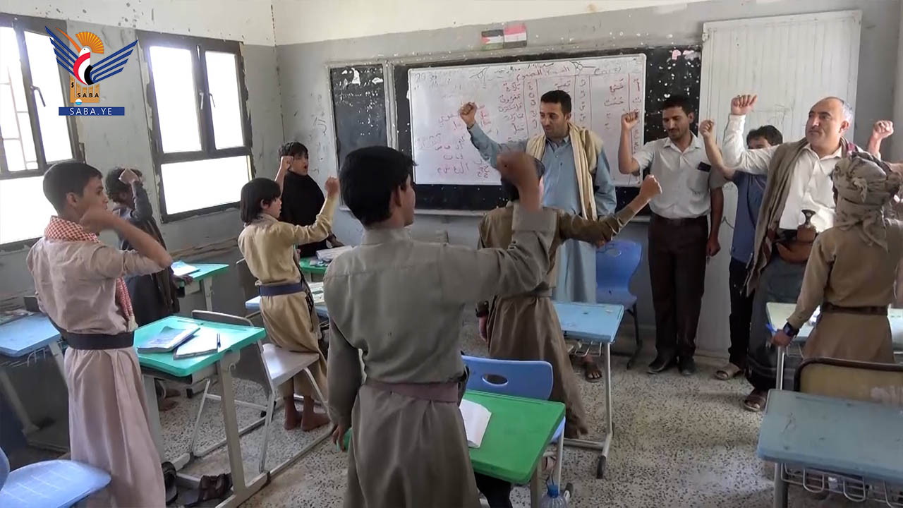 تفقد أنشطة الدورات الصيفية بمديريتي الجوبة ومجزر بمأرب