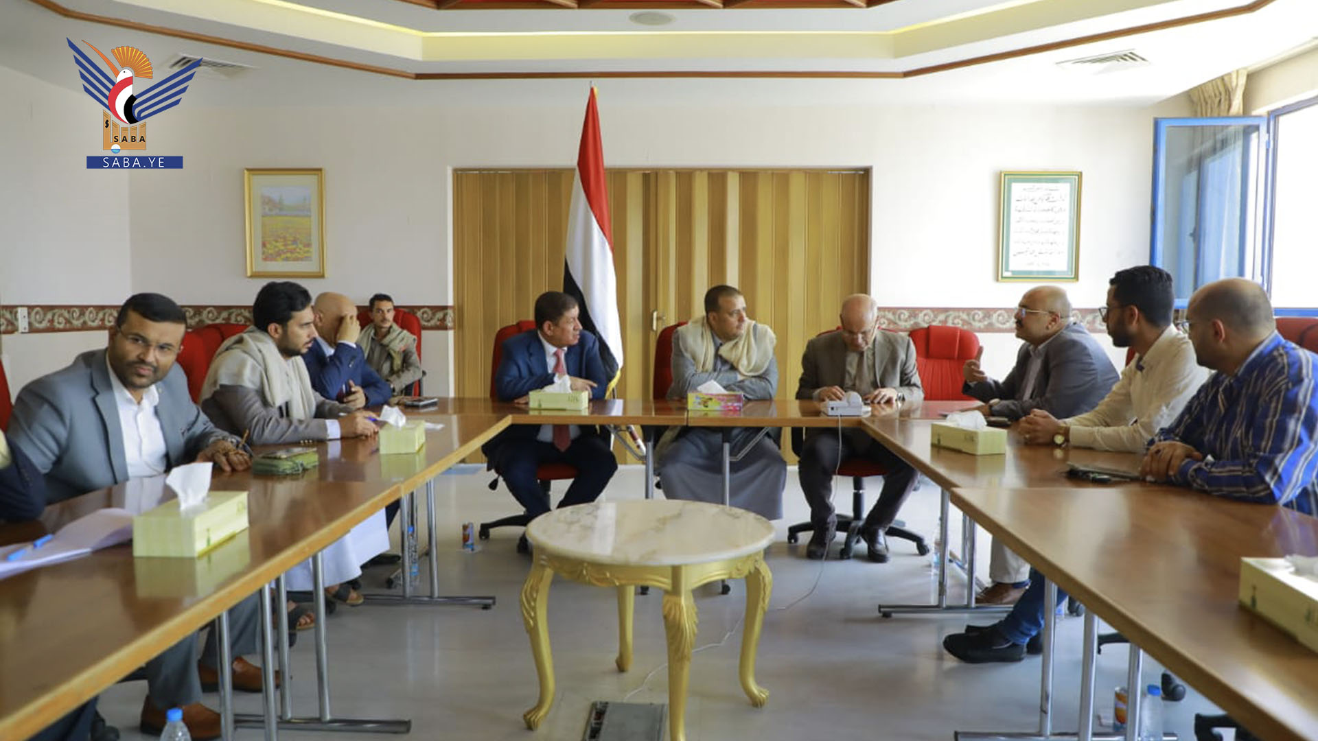 مناقشة خطة تعافي المستشفى السعودي الألماني بصنعاء