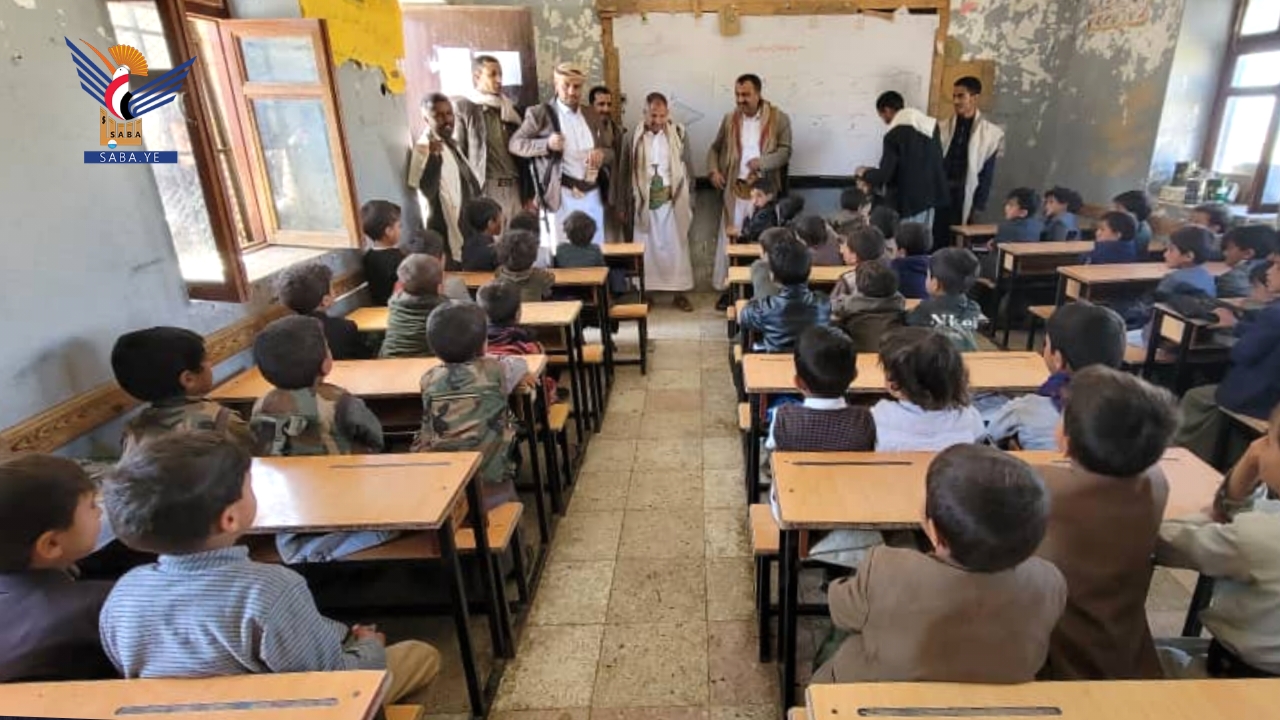 تفقد الدورات الصيفية في عدد من مديريات محافظة صنعاء 