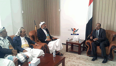 مناقشة التنسيق بين مجلسي الشورى والتلاحم القبلي لمواجهة  العدوان