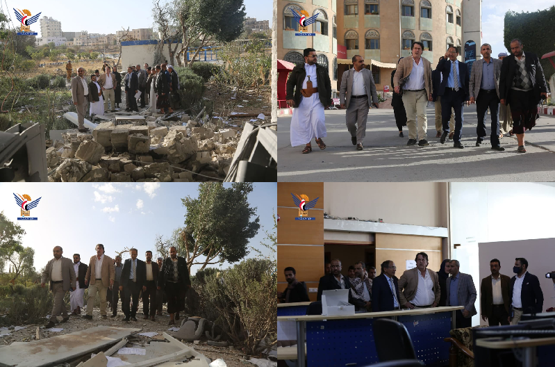 شاهد|| المنسق المقيم للأمم المتحدة غريسلي يطلع على الدمار بشركة “تيليمن” جراء استهدافه من طيران العدوان شاهد|| المنسق المقيم للأمم المتحدة غريسلي يطلع على الدمار بشركة “تيليمن” جراء استهدافه من طيران العدوان