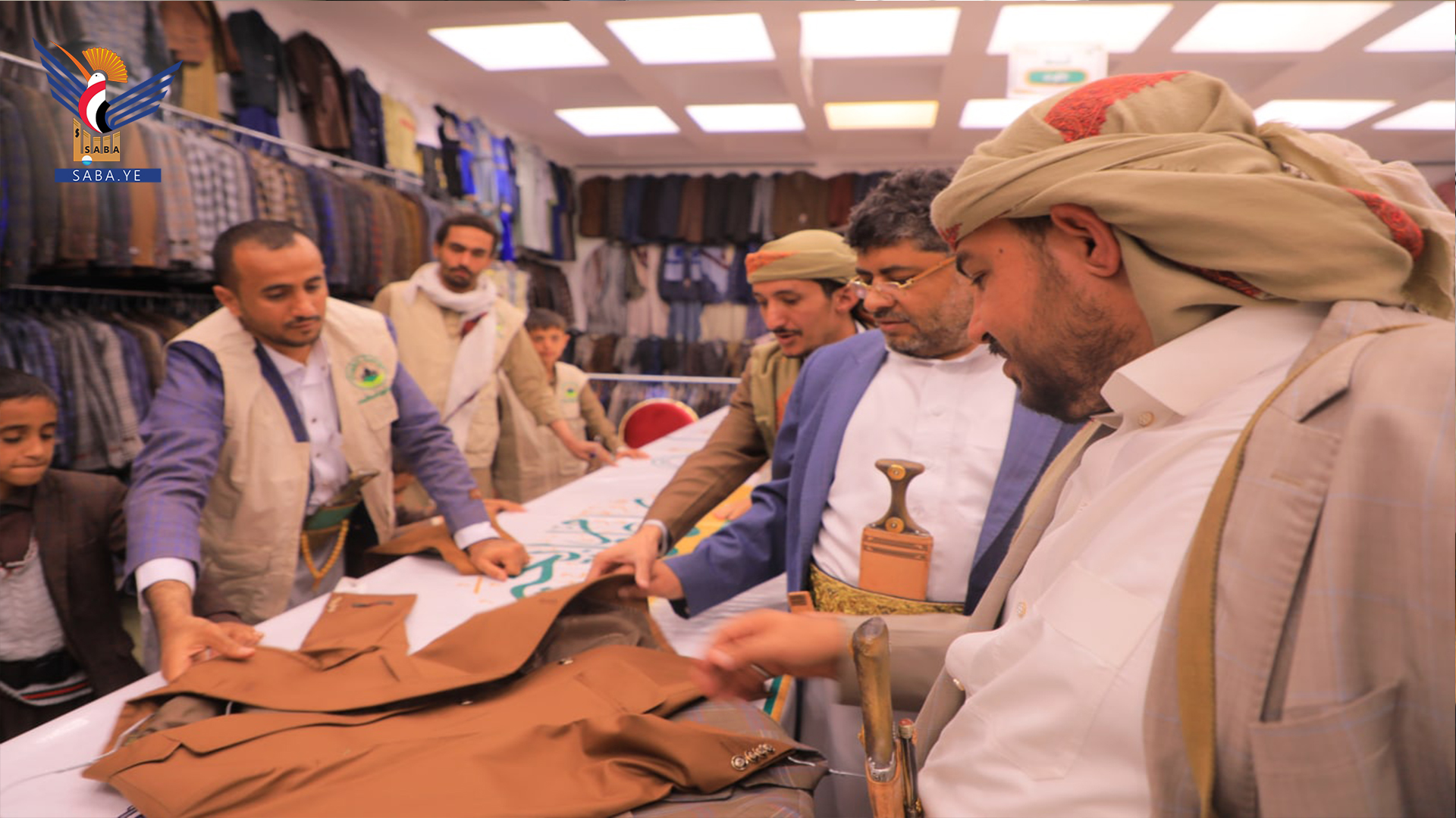 هيئة الزكاة تدشن معرض الشهيد الصماد لكسوة 75 ألف من الفقراء والمساكين