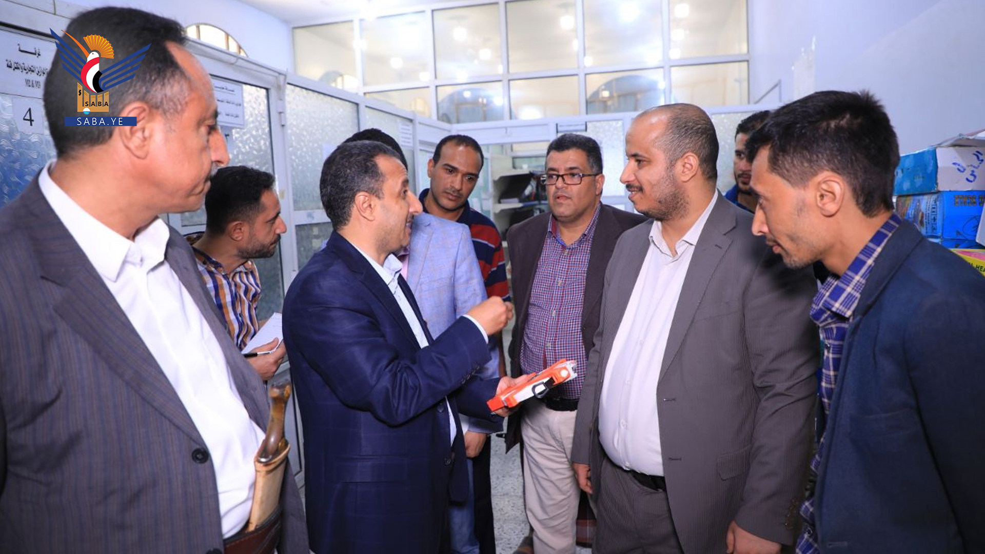 وزير الصناعة يطلع على سير العمل والنشاط في هيئة المواصفات